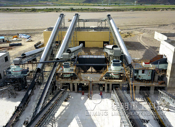 西藏拉薩河卵石制砂EPC項